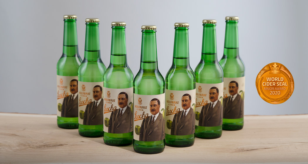 Cider Sacha Kolowrat 8% alc 330ml jablečný cider Sascha