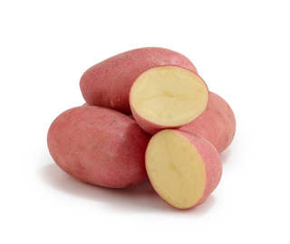 červené brambory